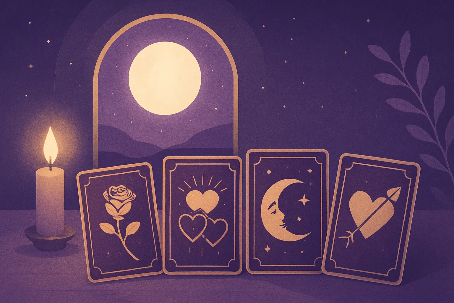 As cartas do amor no tarô: quais indicam romance