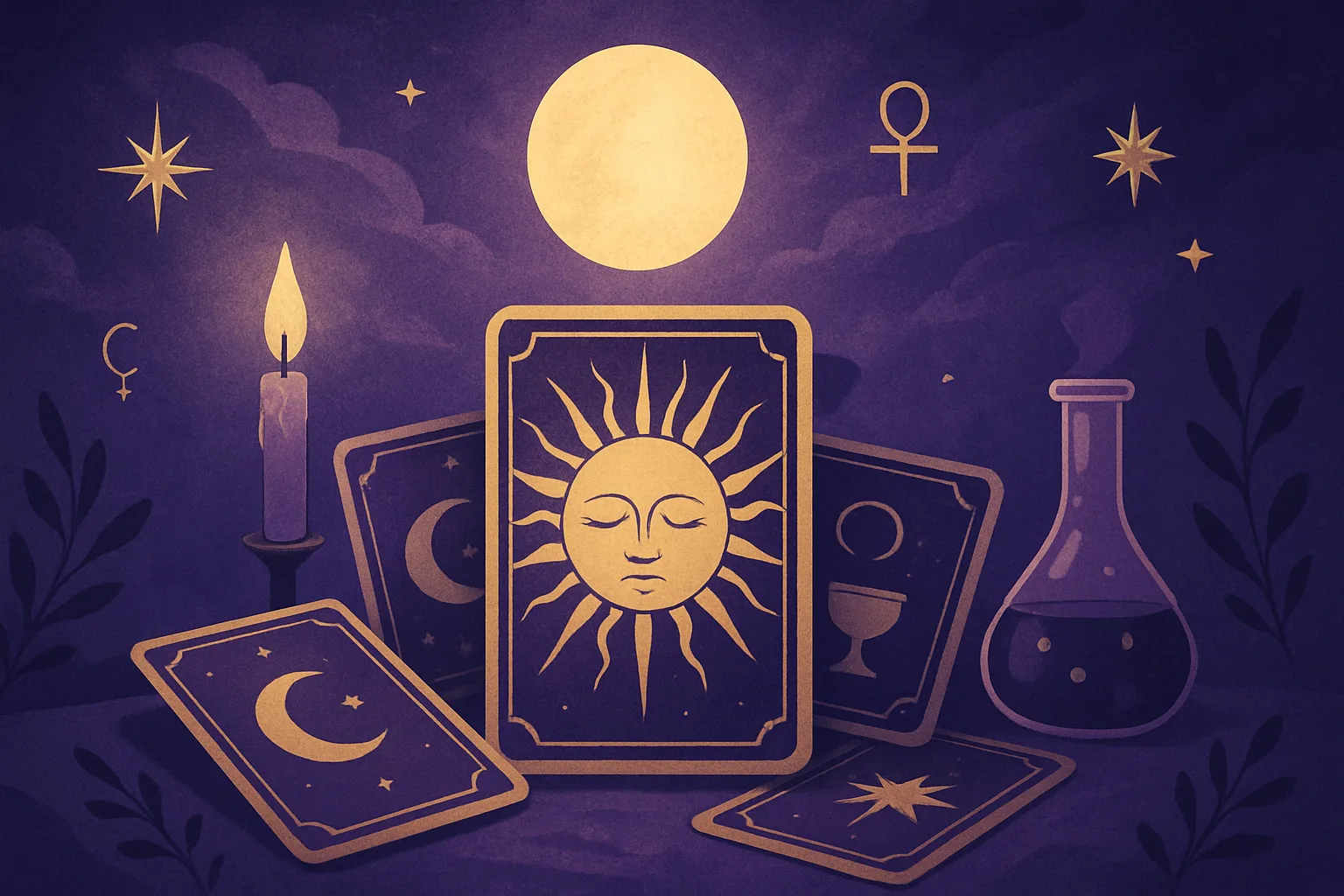 Como interpretar a carta O Sol no tarô