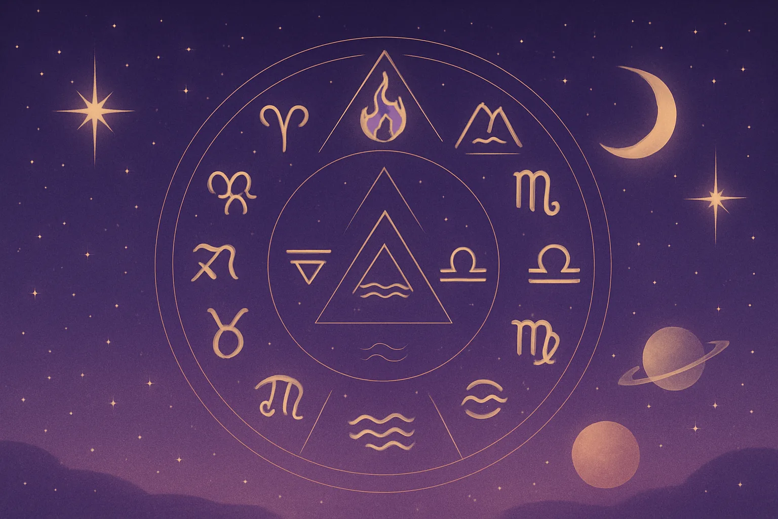 Signos de fogo, terra, ar e água: o que os elementos dizem sobre você
